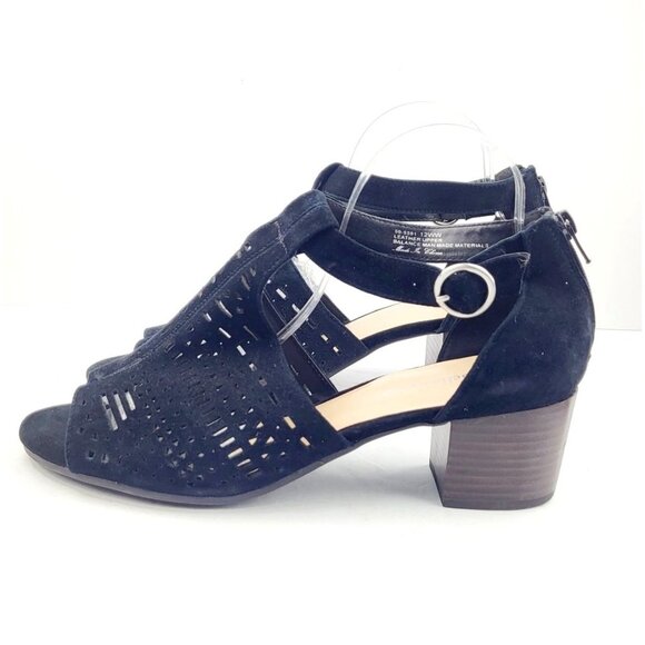 Bella‎ Vita Black Sandal - Size 12EEE - Picture 6 of 8